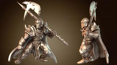 3D модель Рыцарь-нежить (STL)