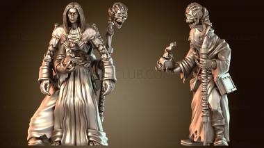 3D модель Некромант-нежить (STL)