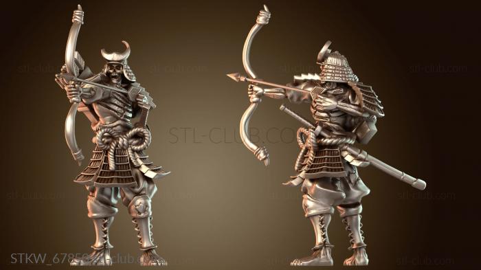 Military Немертвый самурай-лучник