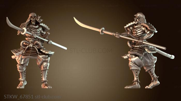 Military Немертвый самурай-боец