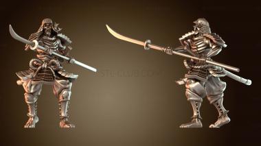 3D модель Немертвый самурай-боец (STL)