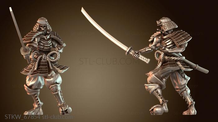 Military Немертвый самурай-мечник