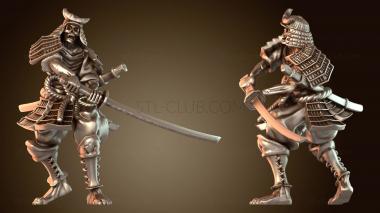 3D модель Вариант Немертвого самурая-мечника (STL)