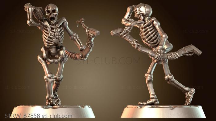 Military Немертвый скелет-лучник