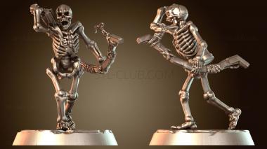 3D модель Немертвый скелет-лучник (STL)