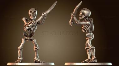 3D модель Длинный лук скелета нежити (STL)