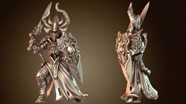 3D модель Нежить Воин Щит Стикс (STL)