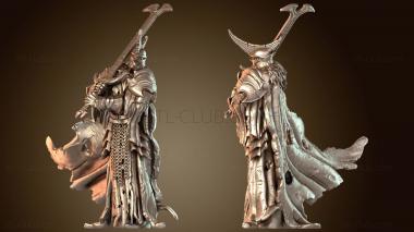 3D модель Нечестивый крестоносец-боевой маг (STL)