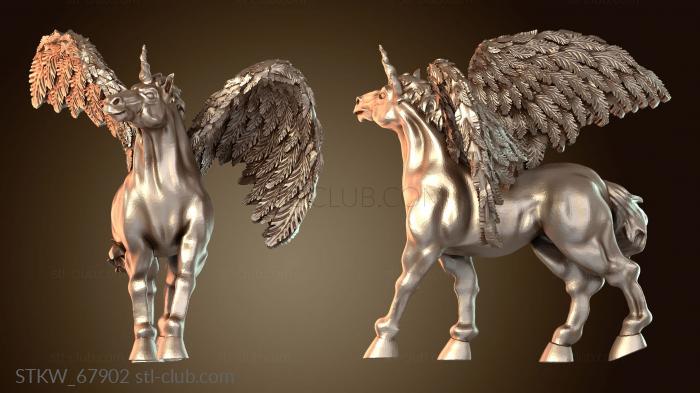 Вариант с крыльями единорога