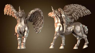 3D модель Вариант с крыльями единорога (STL)