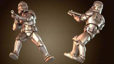 3D модель Солдат Союза (STL)