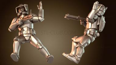 3D модель Командир войск Союза (STL)