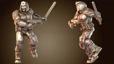 3D модель Защитник Генри (STL)