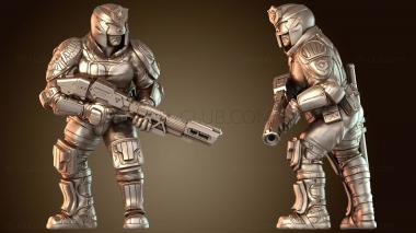 3D модель Защитник Нико (STL)