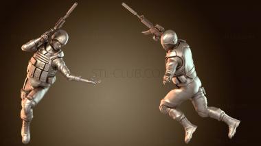 3D модель Морские пехотинцы США (STL)