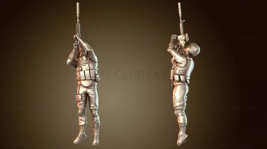 3D модель Пехота морской пехоты США (STL)