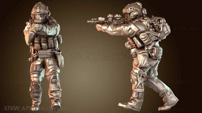 Рейнджеры США: ходьба и прицеливание