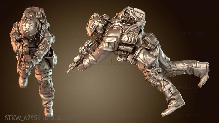 Рейнджеры США: ходьба и прицеливание, элита