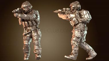 3D модель Ходячий разведчик-прицел рейнджеров США (STL)