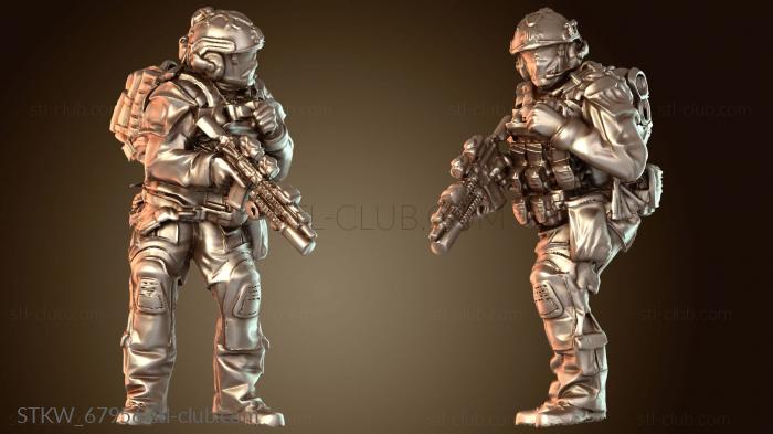 Military Рейнджеры США с карабином