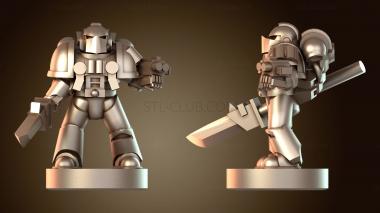 3D модель Командир Авангарда (STL)