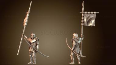 3D модель Знаменосец лучника долины (STL)