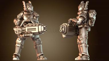 3D модель Валькирия-стрелок (STL)