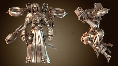 3D модель Валькирия-стрелок (STL)