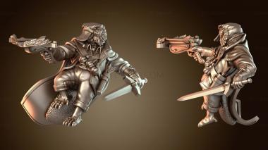 3D модель Охотник на вампиров Кишар (STL)