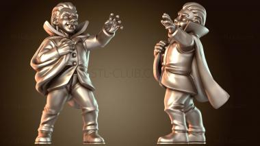 3D модель Ребенок в костюме вампира (STL)
