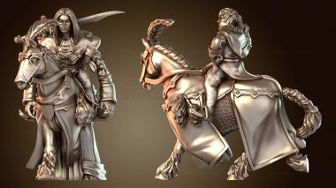 3D модель Граф-вампир на коне (STL)