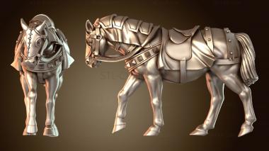 3D модель Лошадь А охотников на вампиров (STL)