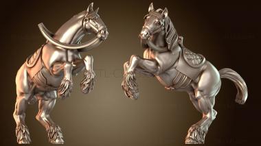 3D модель Охотники на вампиров: Мастер охоты на коне (STL)