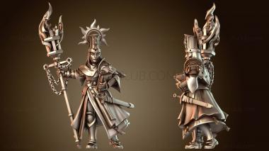 3D модель Охотники на вампиров, монахиня-воин (STL)