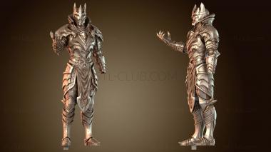 3D модель Шлем рыцаря-вампира (STL)