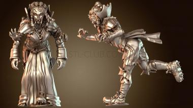 3D модель Украшенный шлем вампира (STL)