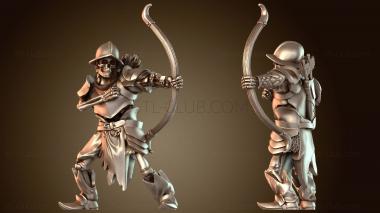 3D модель Вампиры Скелет Лучник (STL)