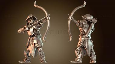 3D модель Вампиры Скелет Лучник Разведчик (STL)