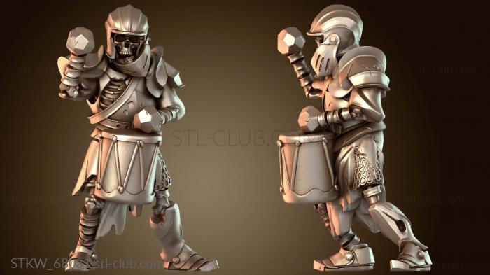 Вампиры Скелет Музыкант