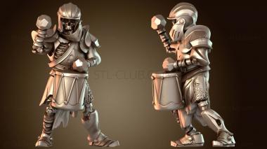 3D модель Вампиры Скелет Музыкант (STL)