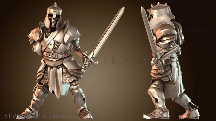 Military Вампиры Скелет Мечник