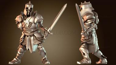 3D модель Вампиры Скелет Мечник (STL)