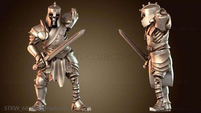 Military Вампиры Скелет-Мечник Гвардия