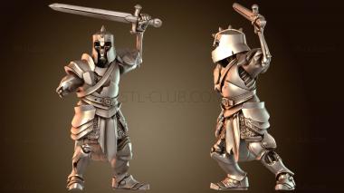 3D модель Вампиры Скелет Мечник Палач (STL)