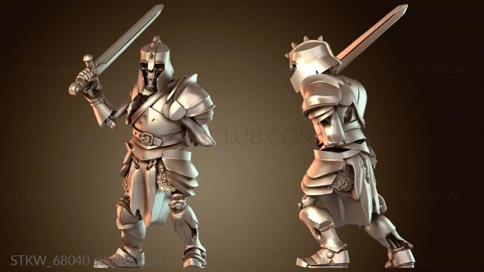 Military Вампиры Скелет-Мечник Разведчик