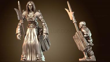 3D модель Зачарованная вампирская алебарда (STL)