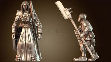 3D модель Вампирская алебарда-дворянин (STL)