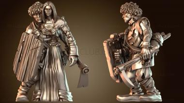 3D модель Изогнутая вампирская мотыга (STL)