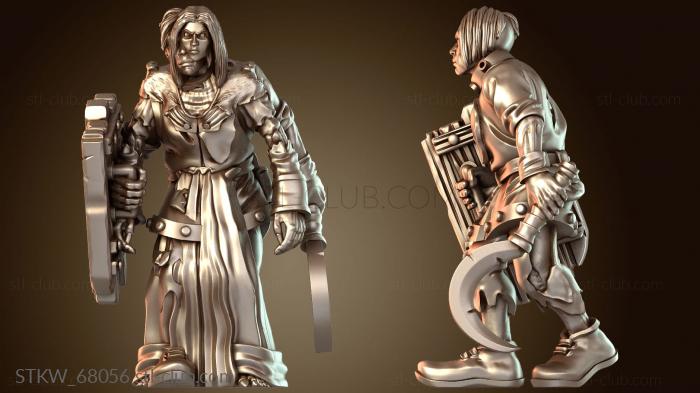 Military Вампирский серп с зазубринами