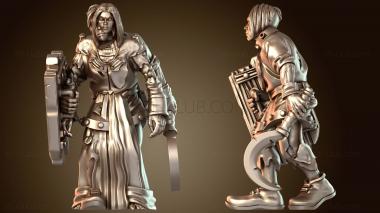 3D модель Вампирский серп с зазубринами (STL)